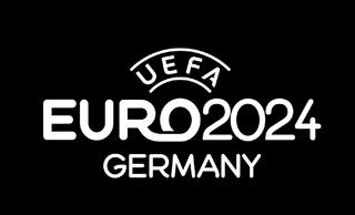 UEFA Euro 2024 Logo Black