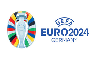 UEFA Euro 2024 Logo White