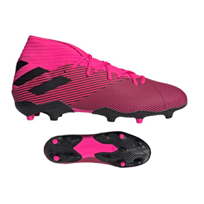 adidas Youth Messi Nemeziz 19.3 FG Soccer Shoes (Shock Pink)