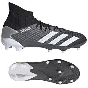 adidas Predator 20.3 FG Soccer Shoes (Core Black/White)