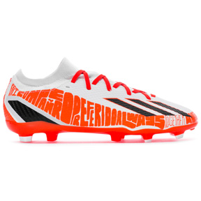 adidas Youth  X Speedportal Messi.3 FG Soccer Shoes (White/Red)