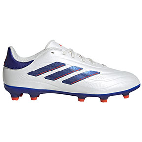 adidas Youth  Copa Pure II League FG Soccer Shoes (White/Blue/Red)