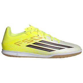 adidas  F50 Club Indoor Soccer Shoes (Solar Yellow/Black/Red)