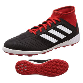 adidas Predator Tango 18.3 Turf Soccer Shoes (Black/Cloud White)
