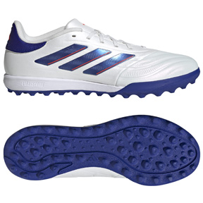 adidas  Copa Pure II League Turf Shoes (White/Blue/Red)