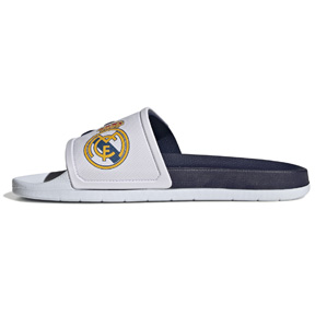 adidas  Real Madrid Adilette TND Sandal / Slide (White/Dark Blue)