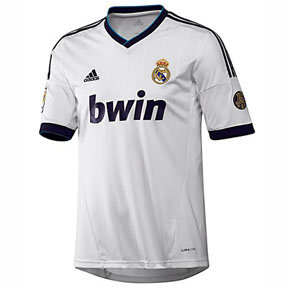 adidas Youth Real Madrid Soccer Jersey (Home 12/13)