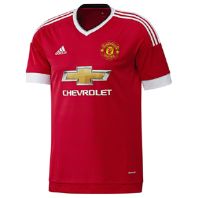 adidas Youth Manchester United Soccer Jersey (Home 15/16)