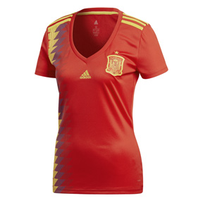 adidas Womens Spain Soccer Jersey (Home 18/19)