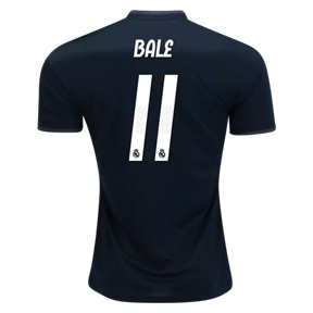 adidas Youth Real Madrid Bale #11 Soccer Jersey (Away 18/19)