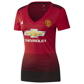 adidas Womens Manchester United Soccer Jersey (Home 18/19)