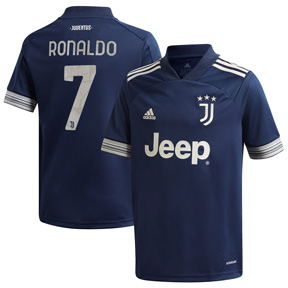 adidas Youth Juventus Cristiano Ronaldo #7 Jersey (Away 20/21)