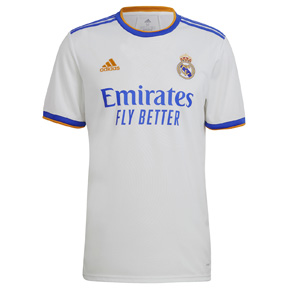 adidas Youth Real Madrid Soccer Jersey (Home 21/22)