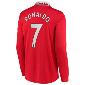 adidas Manchester United  Cristiano Ronaldo #7 LS Jersey (Home 22/23)