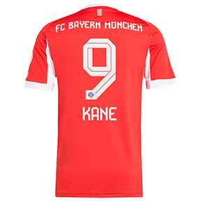 adidas  Bayern Munich Kane #9  Soccer Jersey (Home 25/26)