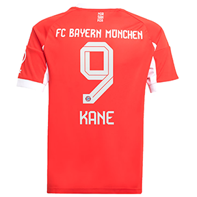adidas Youth  Bayern Munich Kane #9  Soccer Jersey (Home 25/26)