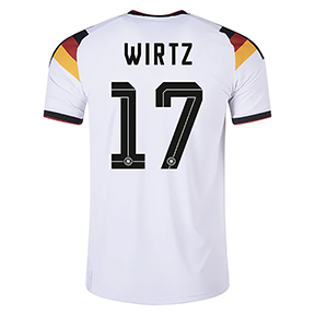 adidas Youth  Germany Wirtz #17 Soccer Jersey (Home 26/27)