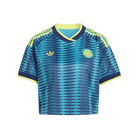 adidas Women's  Colombia  Cropped Soccer Jersey (Away 26/28)