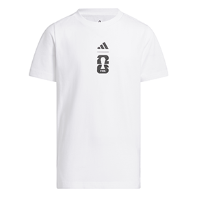 adidas  Youth World Cup 2026 Match Ball T-Shirt (White)