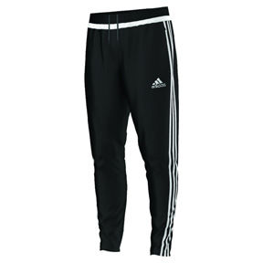 black adidas football pants