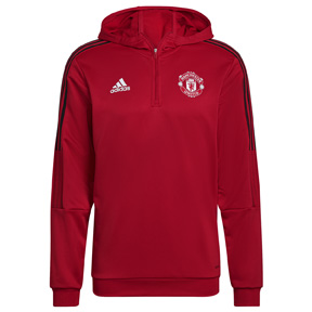 adidas Manchester United  Soccer Hoody (Red - 2022)