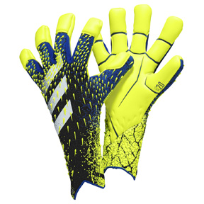 adidas  Predator  20 Pro Hybrid Soccer Goalie Glove (Yellow/Black)