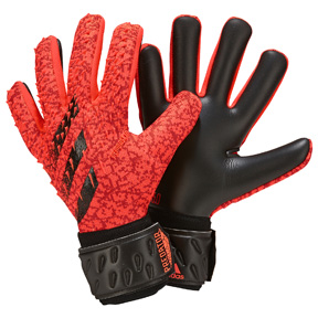 adidas  Predator  GL League Goalie Glove (Solar Red/Black)