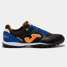 Joma  Top Flex 2201 Turf Soccer Shoes (Black/Orange/Royal Blue)
