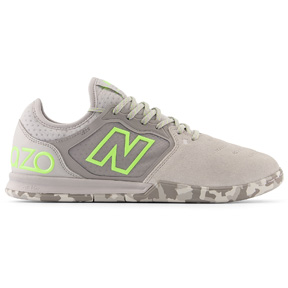 New Balance   Audazo v5+ Pro Suede Indoor Soccer Shoes (Rain Cloud)