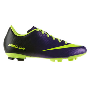 Nike Youth Mercurial Victory IV FG Soccer Shoes (Electro Purple)