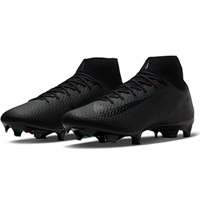 Nike    Zoom Mercurial Superfly 10 Academy FG (Black/Deep Jungle)