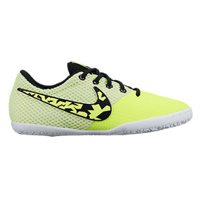 Nike Youth Elastico Pro III Indoor Soccer Shoes (Volt/White)