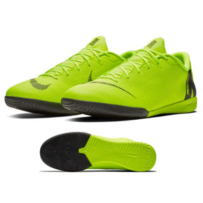 Nike Mercurial Vapor XII Academy Indoor Soccer Shoes (Volt)