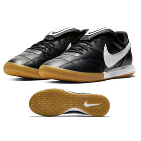 Nike Premier II Indoor Soccer Shoes (Black/White)
