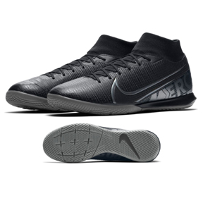Nike Superfly 7 Academy Indoor Soccer Shoes (Black/Cool Gray)