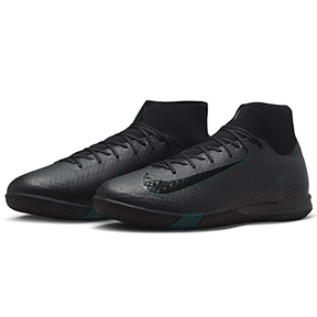 Nike    Zoom Mercurial Superfly 10 Academy Indoor (Black/Deep Jungle)