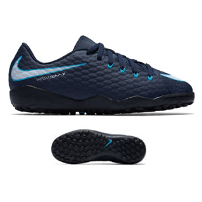 Nike Youth HyperVenomX Phelon III Turf Soccer Shoes (Gamma)