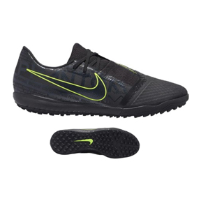Nike Phantom Venom Academy Turf Soccer Shoes (Black/Volt)