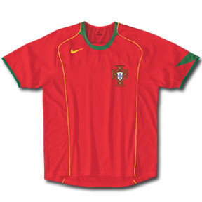 Nike Portugal Soccer Jersey (Home 04/05)
