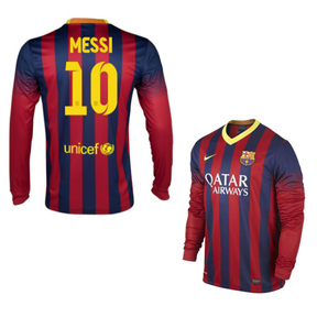 messi full sleeve jersey