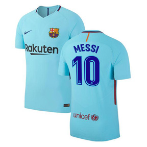 Nike Barcelona Lionel Messi #10 Soccer Jersey (Away 17/18)