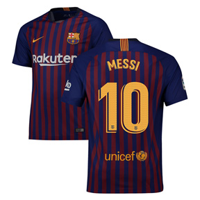 Nike Youth Barcelona Lionel Messi #10 Jersey (Home 18/19)