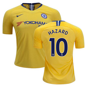 Nike Youth Chelsea Hazard #10 Soccer Jersey (Away 18/19)