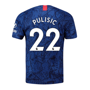Nike Chelsea Christian Pulisic #22 Soccer Jersey (Home 19/20)