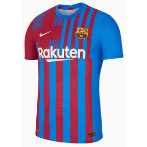 Nike Youth Barcelona Soccer Jersey (Home 21/22)