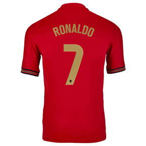 Nike Youth Portugal Ronaldo #7 Soccer Jersey (Home 20/22)