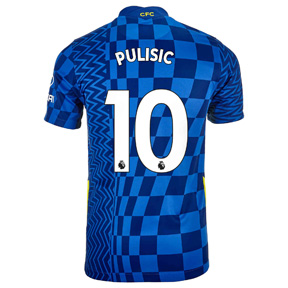 Nike  Chelsea  Christian Pulisic #10 Soccer Jersey (Home 21/22)