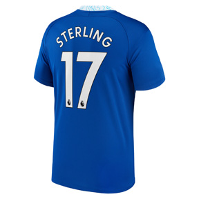 Nike Chelsea  Sterling #17 Soccer Jersey (Home 22/23)