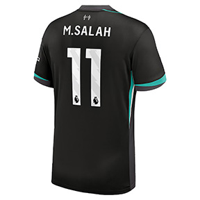 Nike Youth  Liverpool  Salah #11 Soccer Jersey (Away 24/25)