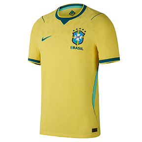 Nike  Brazil Authentic Soccer Jersey (Home 26/28)